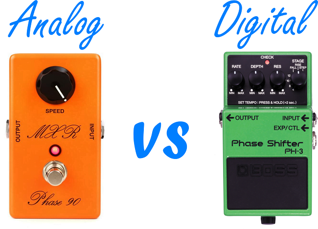 Analog VS Digital Phaser Pedal