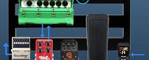 Rock Pedalboard Example Banner Photo