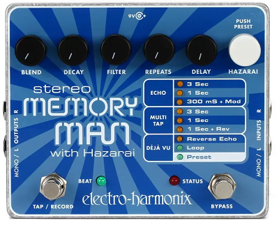 Electro-Harmonix Memory Man with Hazarai