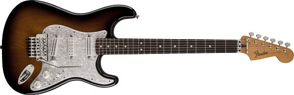 The Dave Murray signature Stratocaster is one of the only models Fender makes that comes standard with Seymour Duncan pickups.
