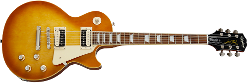 All Mahogany and cheap stock pickups make the LP Classic a good upgrade candidate.