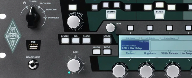 Kemper Profiler Amp with Headphone Jack on the front panel