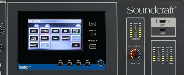 Soundcraft SI Mixer Banner Photo