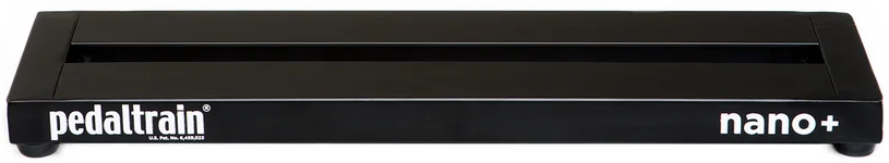 Dimensions of the Nano Plus are about 18 x 5 inches, enough for five small-form pedals side by side