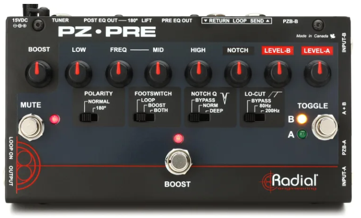 Radial Tonebone PZ-Pre Radial Tonebone PZ-Pre