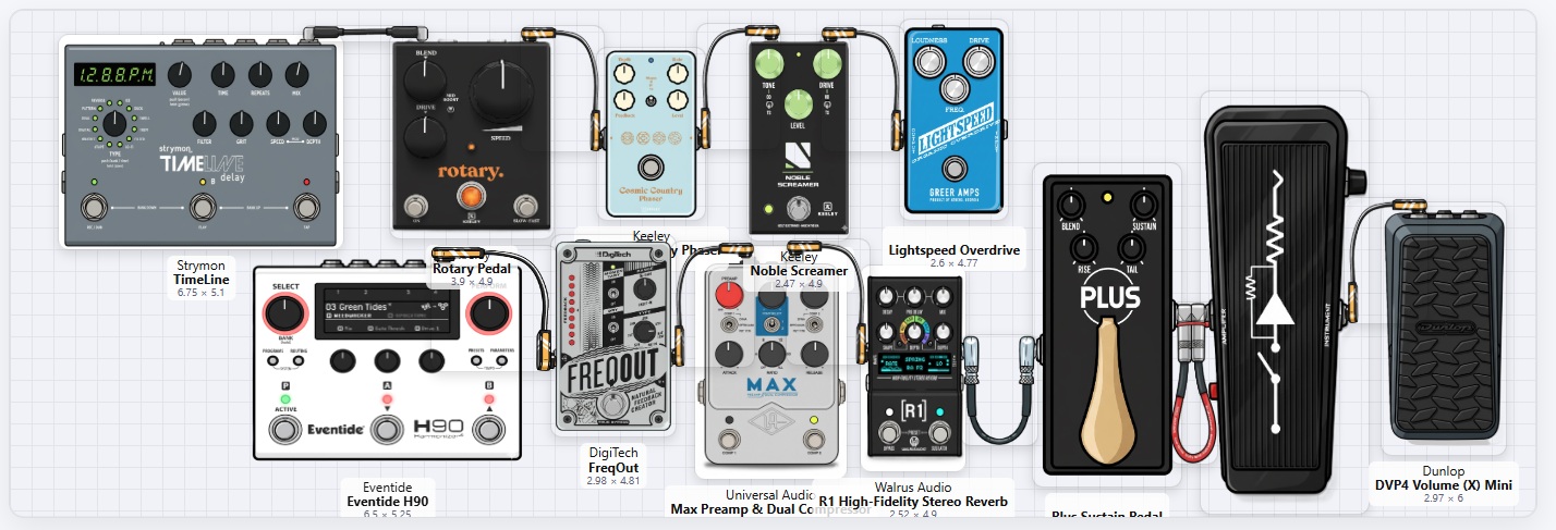 Daniel Donato's Pedalboard