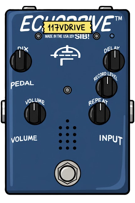 SIB Echodrive (Blue - from Noel Gallagher's pedalboard) SIB Echodrive (Blue - from Noel Gallagher's pedalboard)
