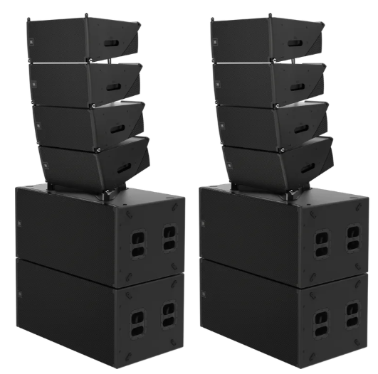JBL SRX910LA 8 Line Array 4 and Subwoofer Ground PA System