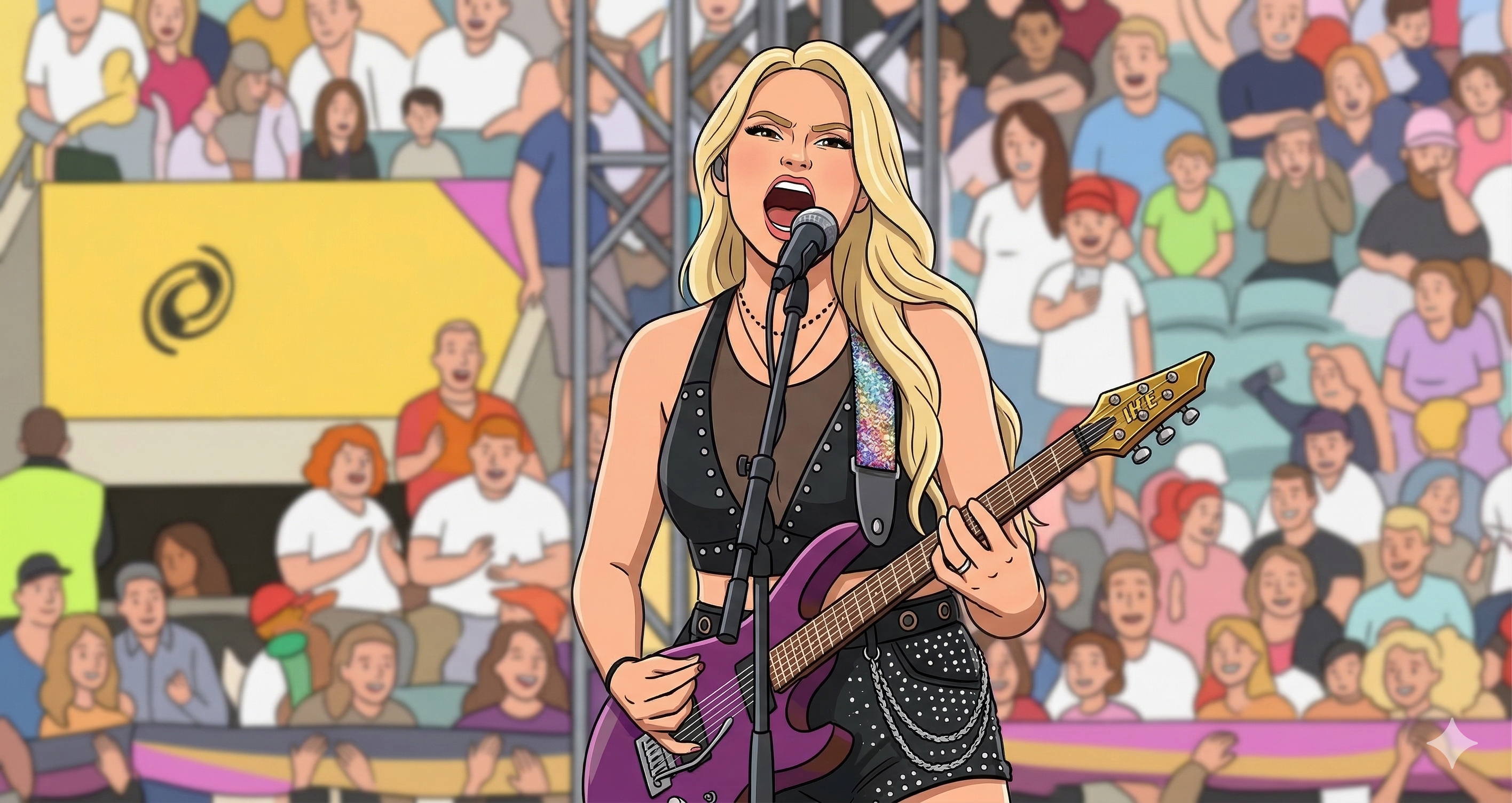 Sophie Lloyd (cartoonized)